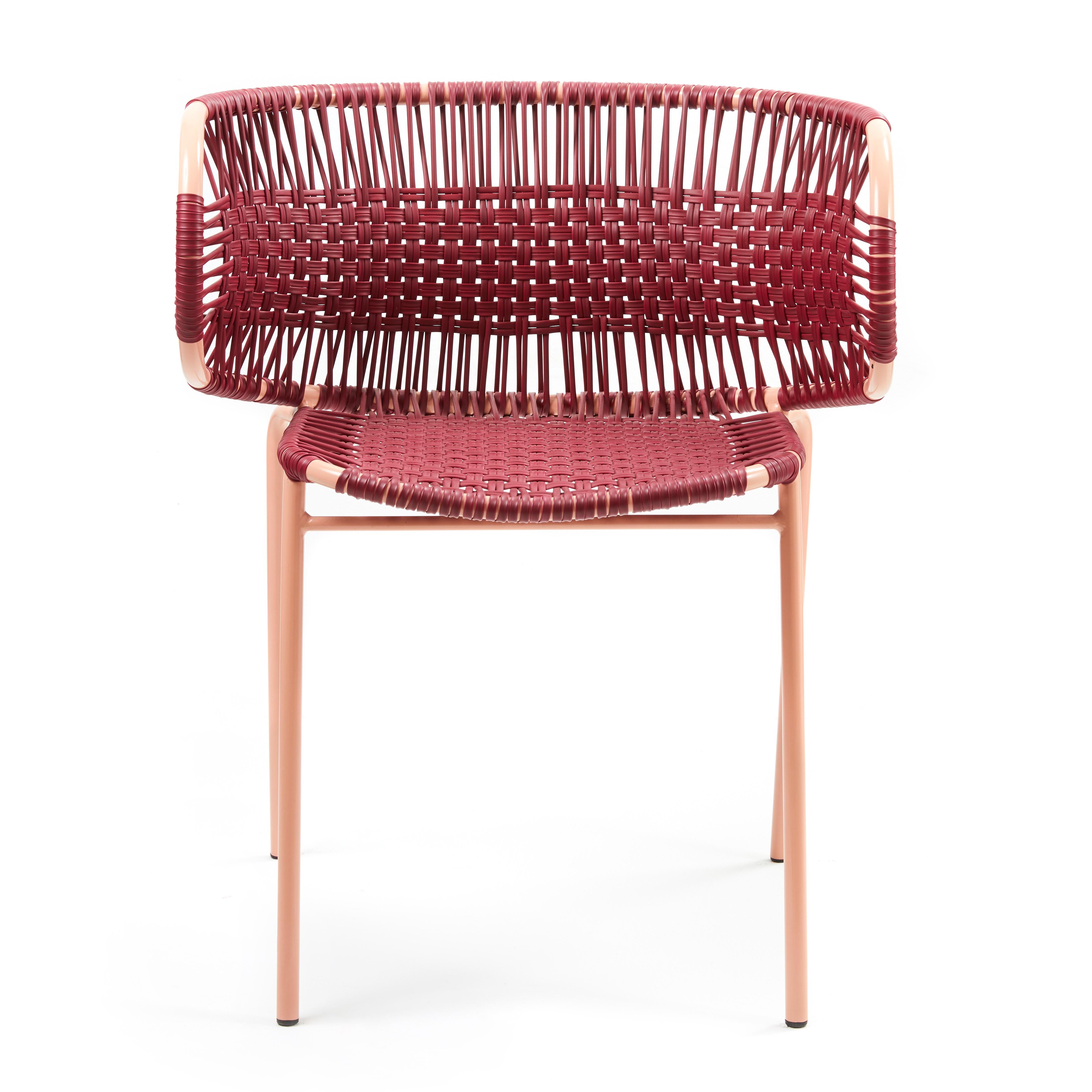 Juego de 2 Silla apilable Cielo morada con reposabrazos by Sebastian Herkner Siglo XXI y contemporáneo en venta