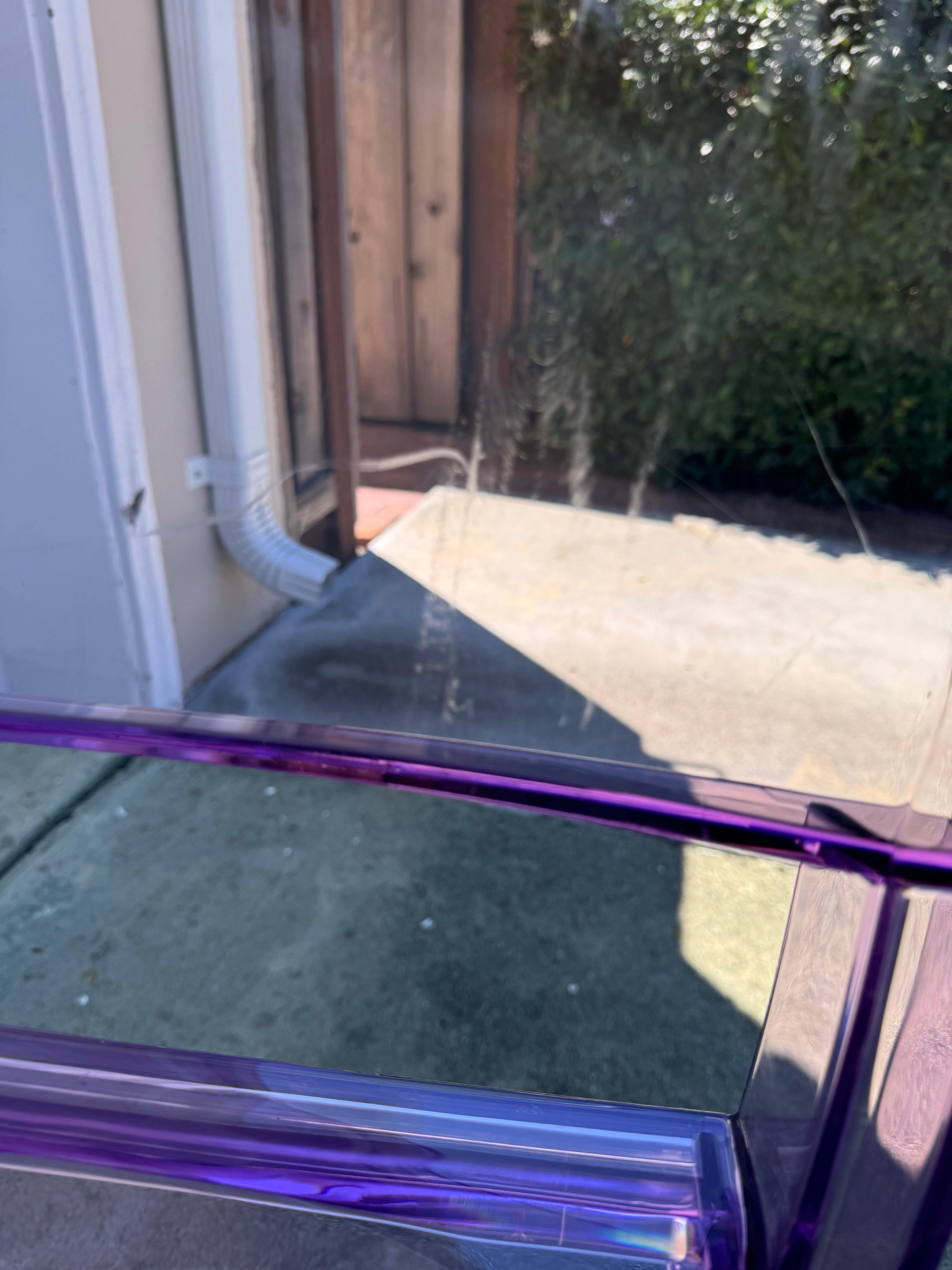 Set of 2 Purple La Marie Chairs By Philippe Starck For Kartell, Made In Italy For Sale 3