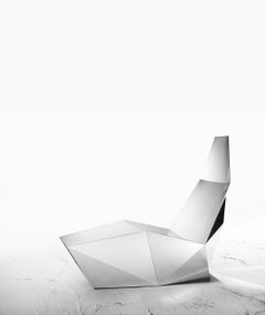 Set Of 2 QTZ Lounge Chair And Ottoman by Alexander Lotersztain