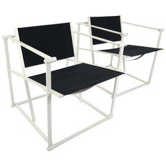 Set of 2 Radboud Van Beekum Fm62 Cube Chairs for Pastoe, 1980s Dutch Design