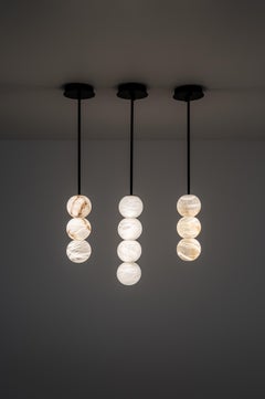 Juego de 2 lámparas colgantes Raim by United Alabaster