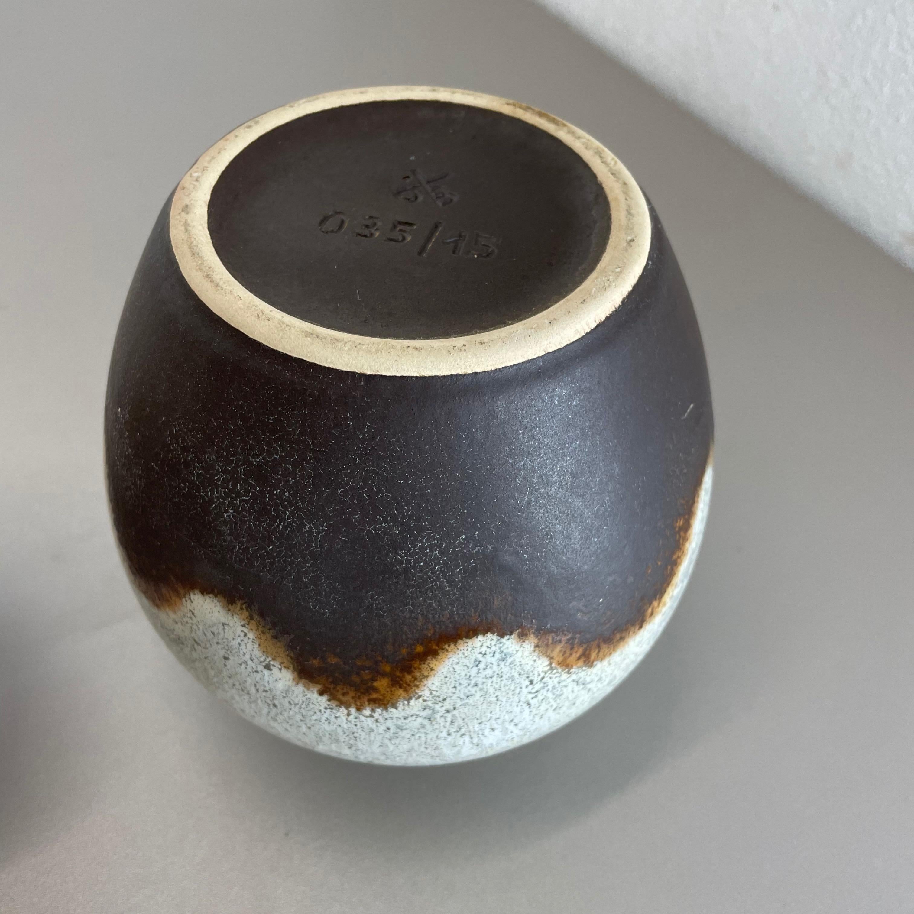 Set von 2 seltenen Keramikvasen „Lava“ von Dmler und Breiden, Deutschland, 1960er Jahre im Angebot 11