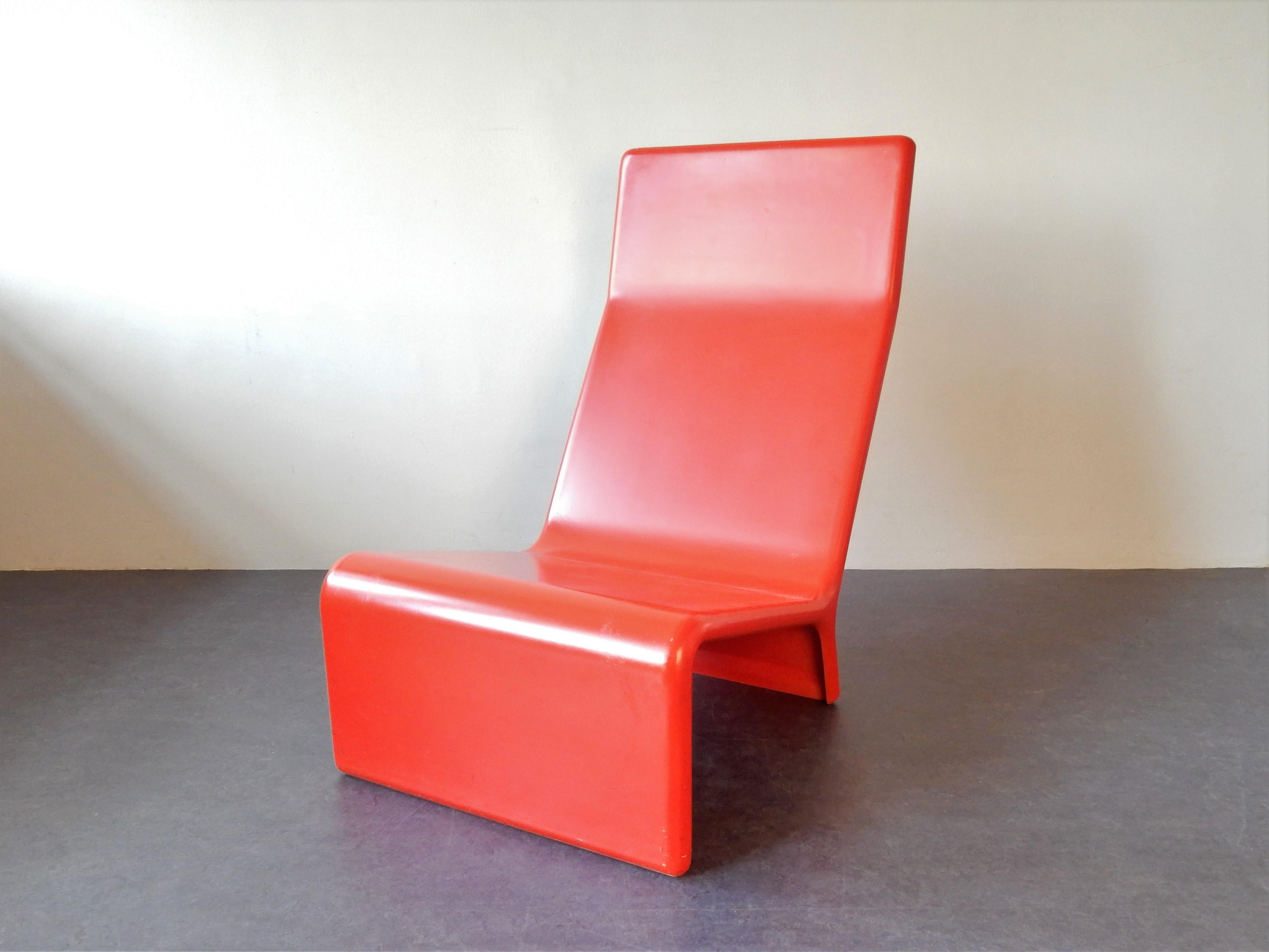 Set of 2 Rare Lounge Chairs for Cado, Denmark, 1960s In Good Condition In Steenwijk, NL