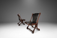 Set of 2 Rare "Sloucher" Chairs by Don S. Shoemaker for Señal Furniture, 1960's