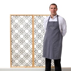 Set of 2 Reclaimed Astral Glazed Windows