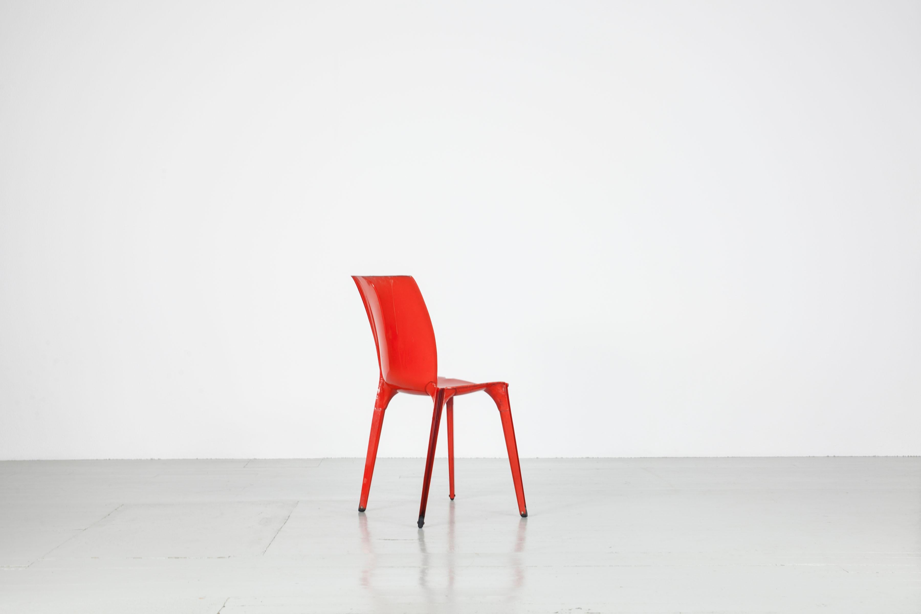 Laccato Set of 2 red 