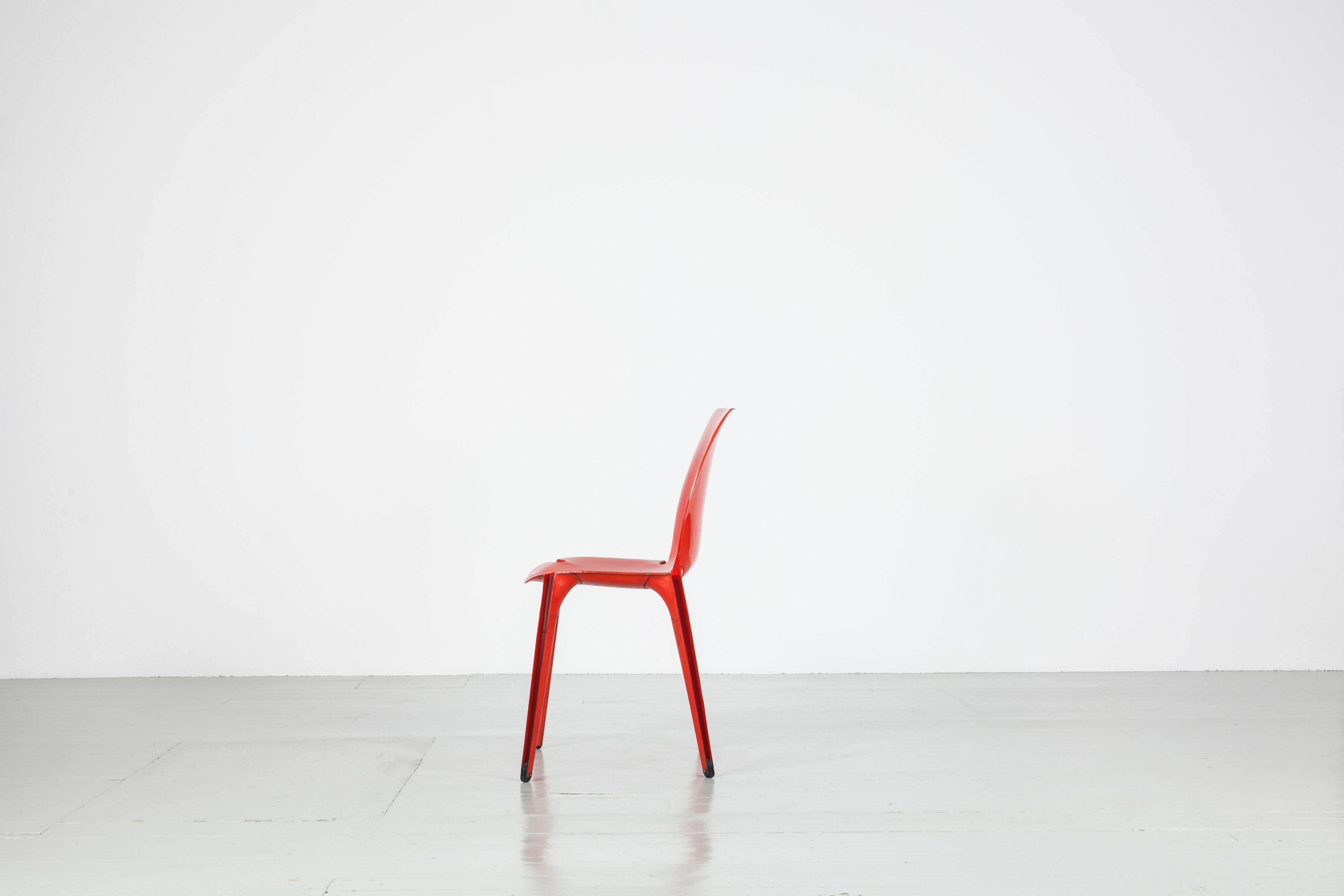 Acciaio Set of 2 red 