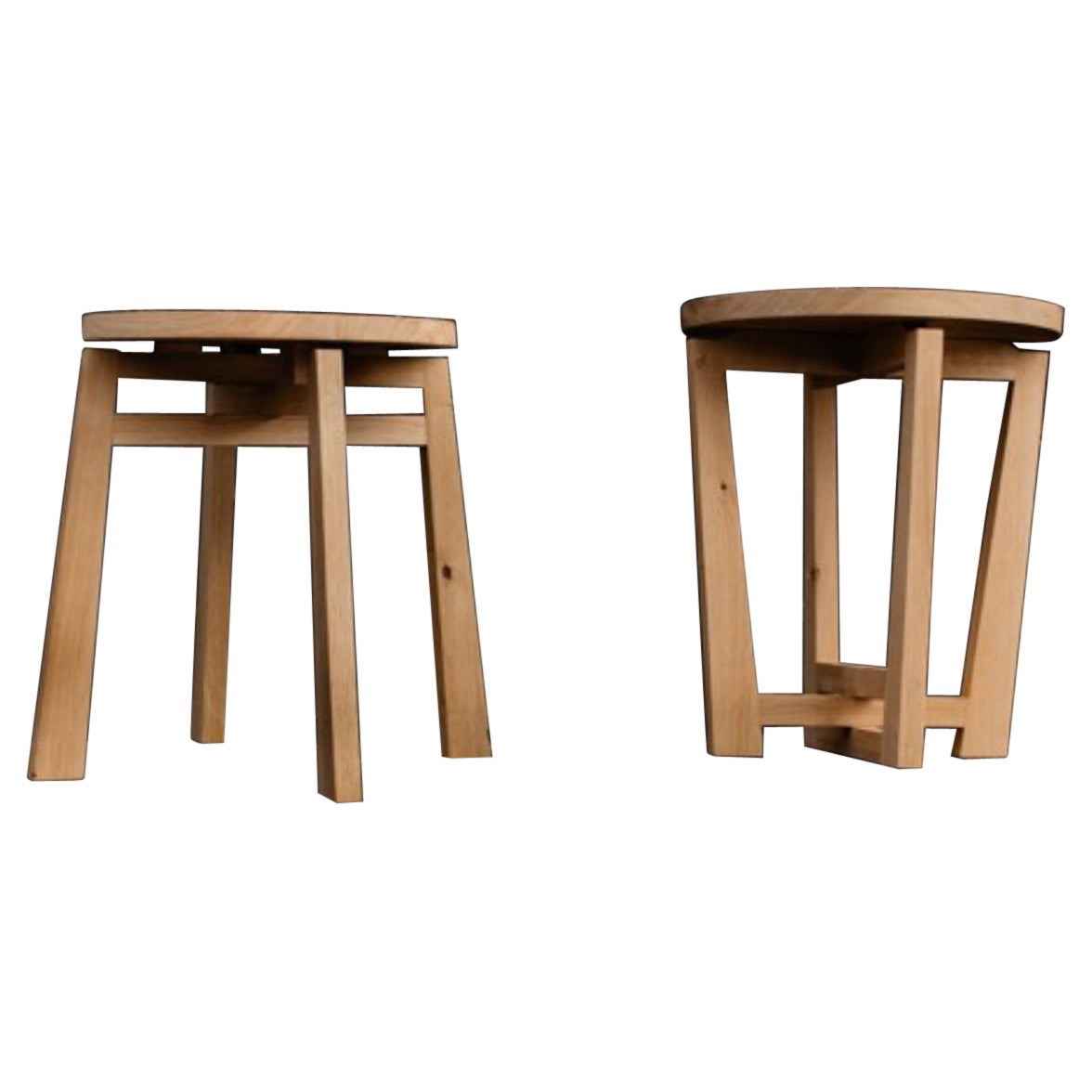 Set of 2 Redemption Side Tables by Albert Potgieter Designs For Sale