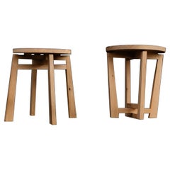 Set of 2 Redemption Side Tables by Albert Potgieter Designs