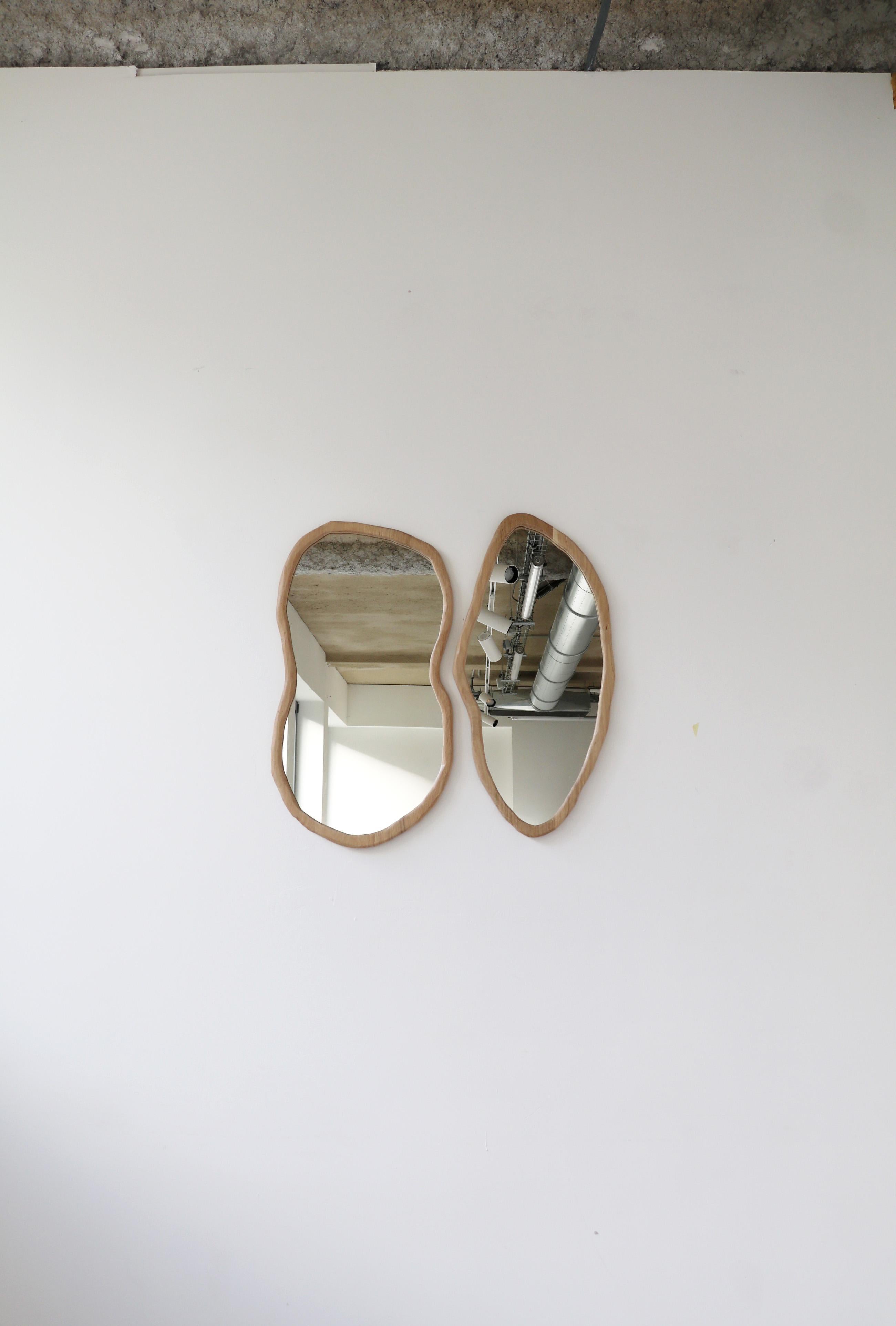 Modern Set of 2 Rencontre Large Mirrors by Alice Lahana Studio For Sale
