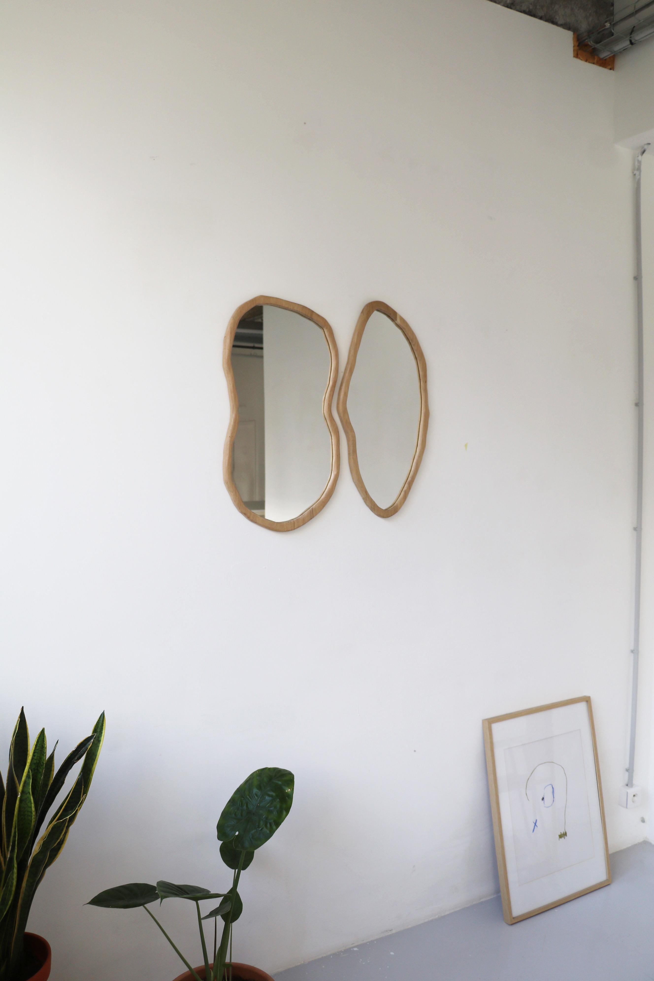 Set of 2 Rencontre Large Mirrors by Alice Lahana Studio In New Condition For Sale In Geneve, CH