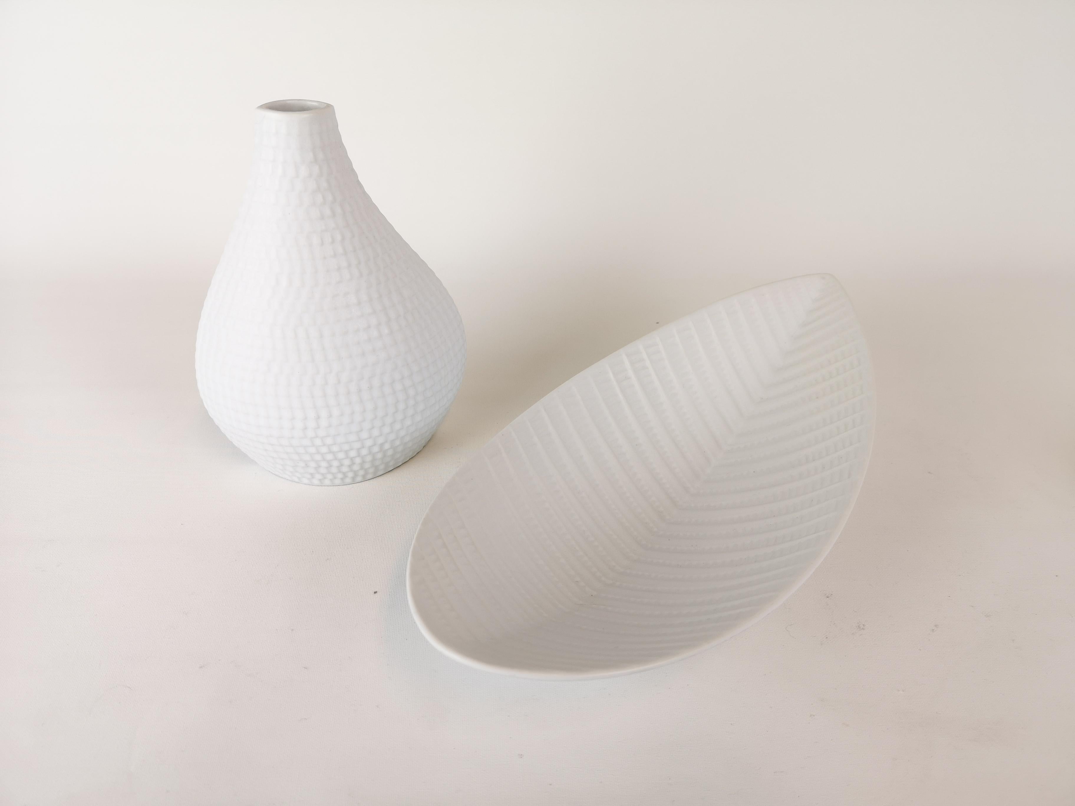 Mid-Century Modern Midcentury Modern Set of Ceramic Pieces Gustavsberg Stig Lindberg, Sweden, 1950s