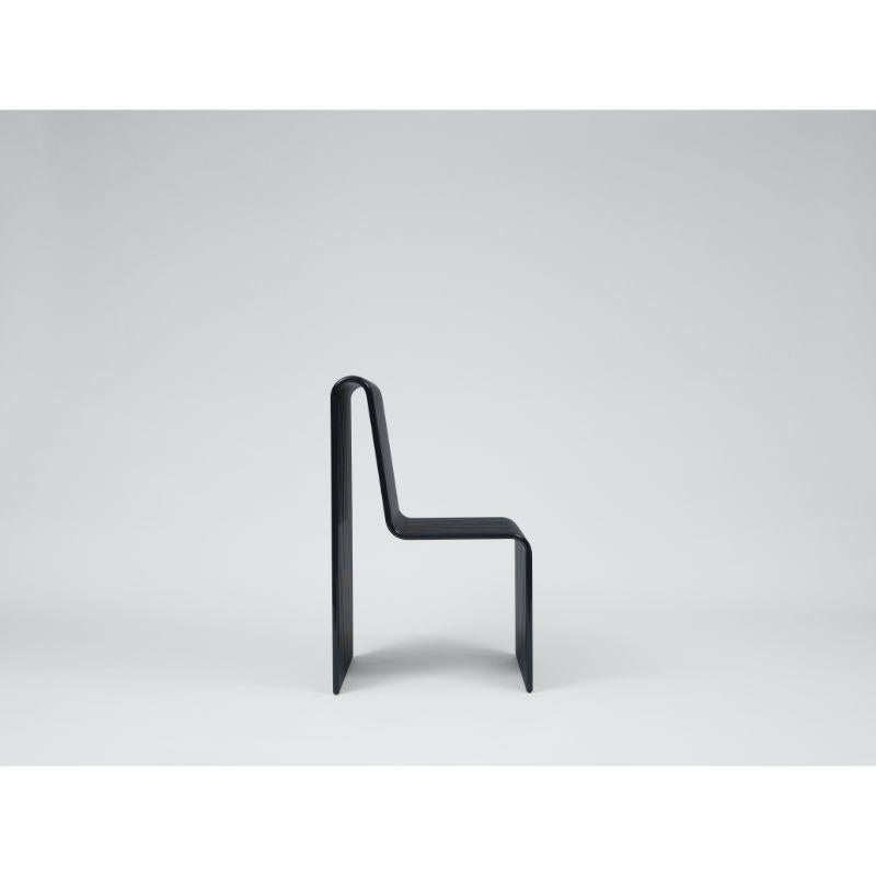 Italian Set of 2, Ribbon Chair, Black by Laun