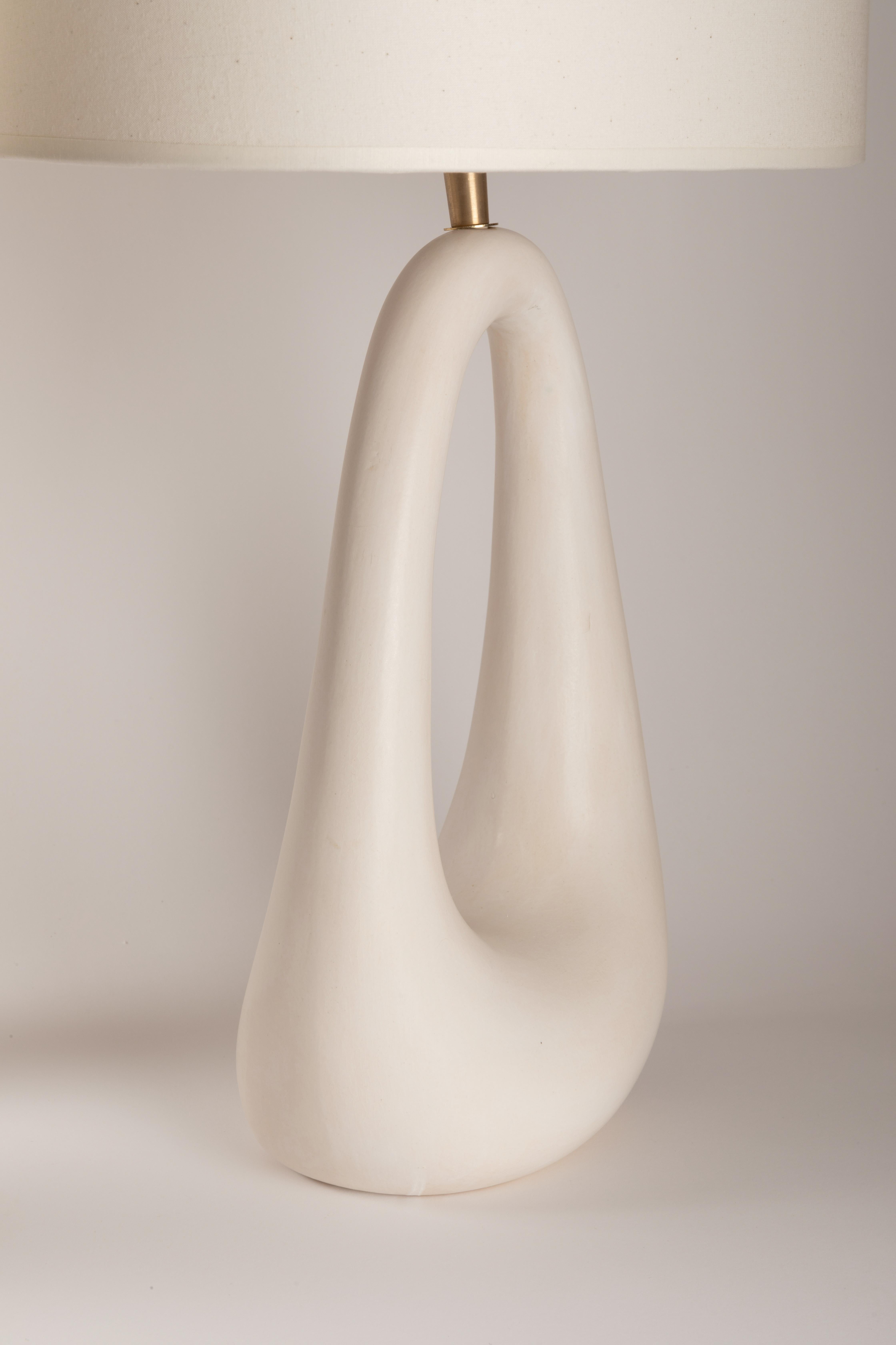 Contemporary Set of 2 Ring Table Lamps by Elsa Foulon