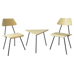 Ensemble de 2 chaises et tables d'appoint de 56 pièces de Rob Parry pour Dico, Pays-Bas