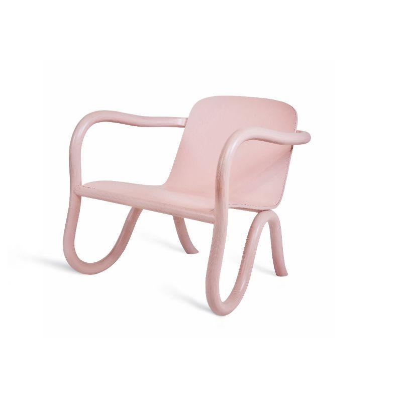 Post-Modern Set of 2 Rose & Blue, Kolho Original Lounge Chairs, MDJ Kuu by Made by Choice For Sale