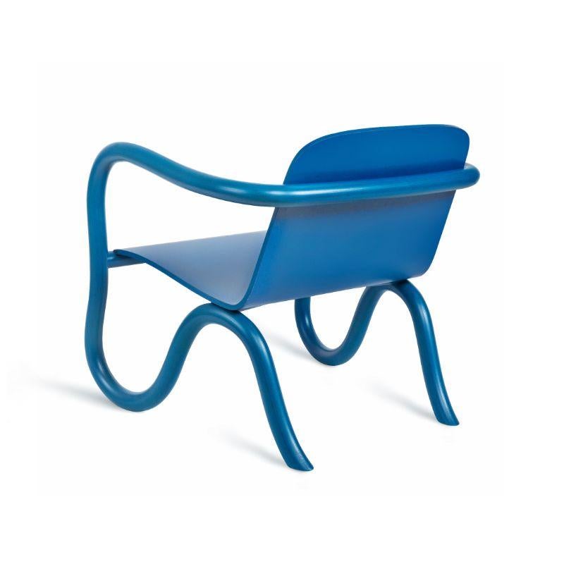 Finnish Set of 2 Rose & Blue, Kolho Original Lounge Chairs, MDJ Kuu by Made by Choice