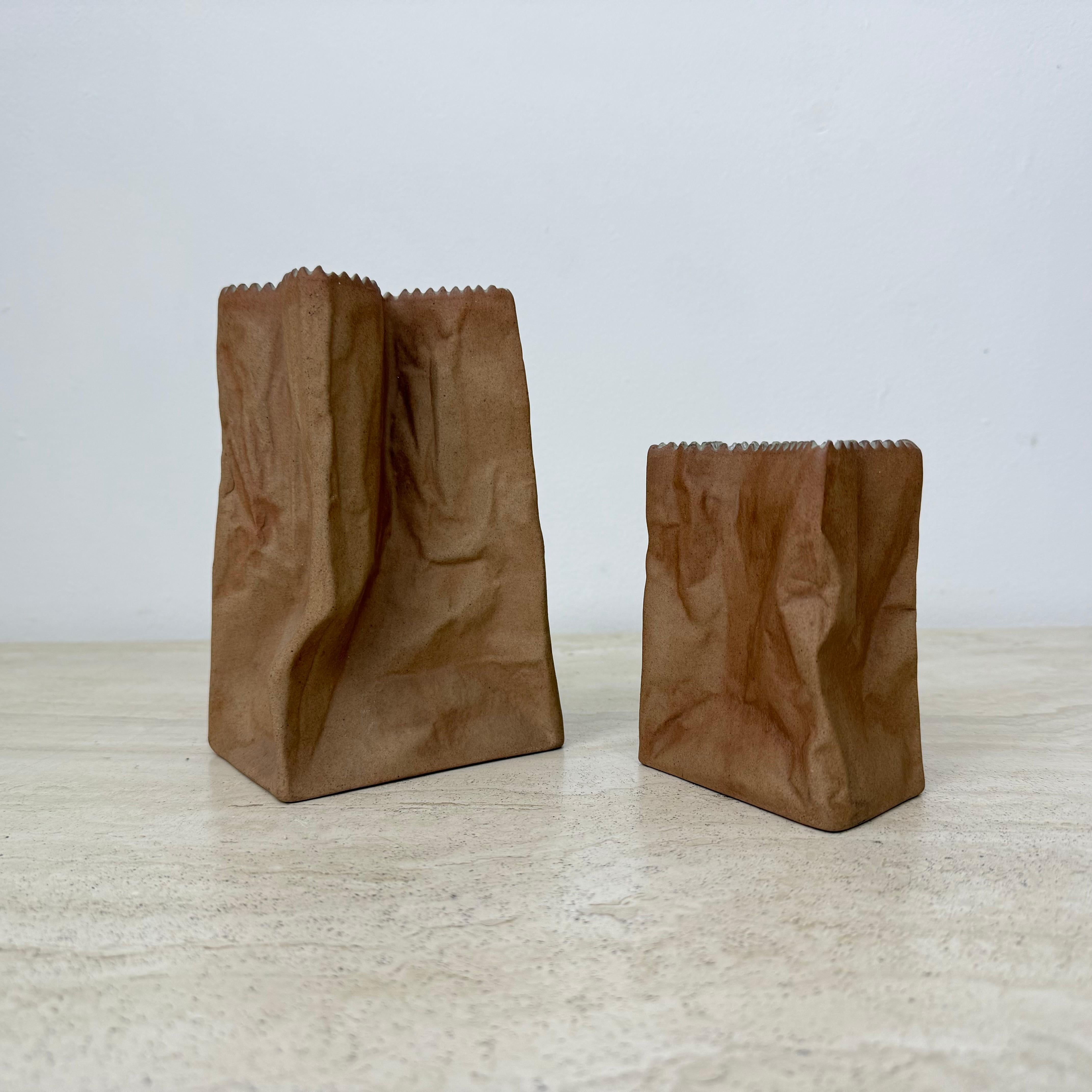 Set di 2 vasi di sacchetti di carta Rosenthal di Tapio Wirkkala , anni '70 in vendita 5