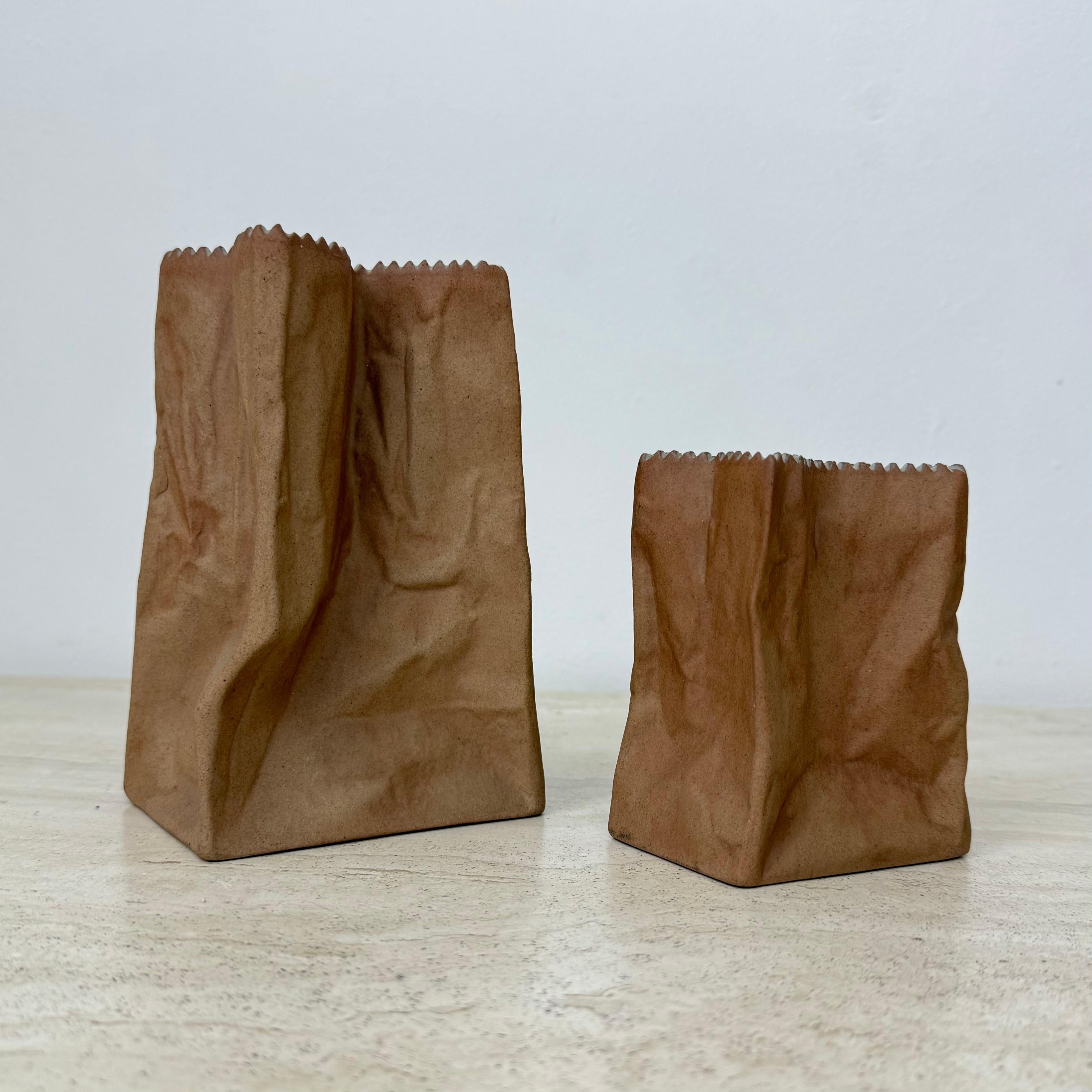 Set di 2 vasi di sacchetti di carta Rosenthal di Tapio Wirkkala , anni '70 in vendita 6