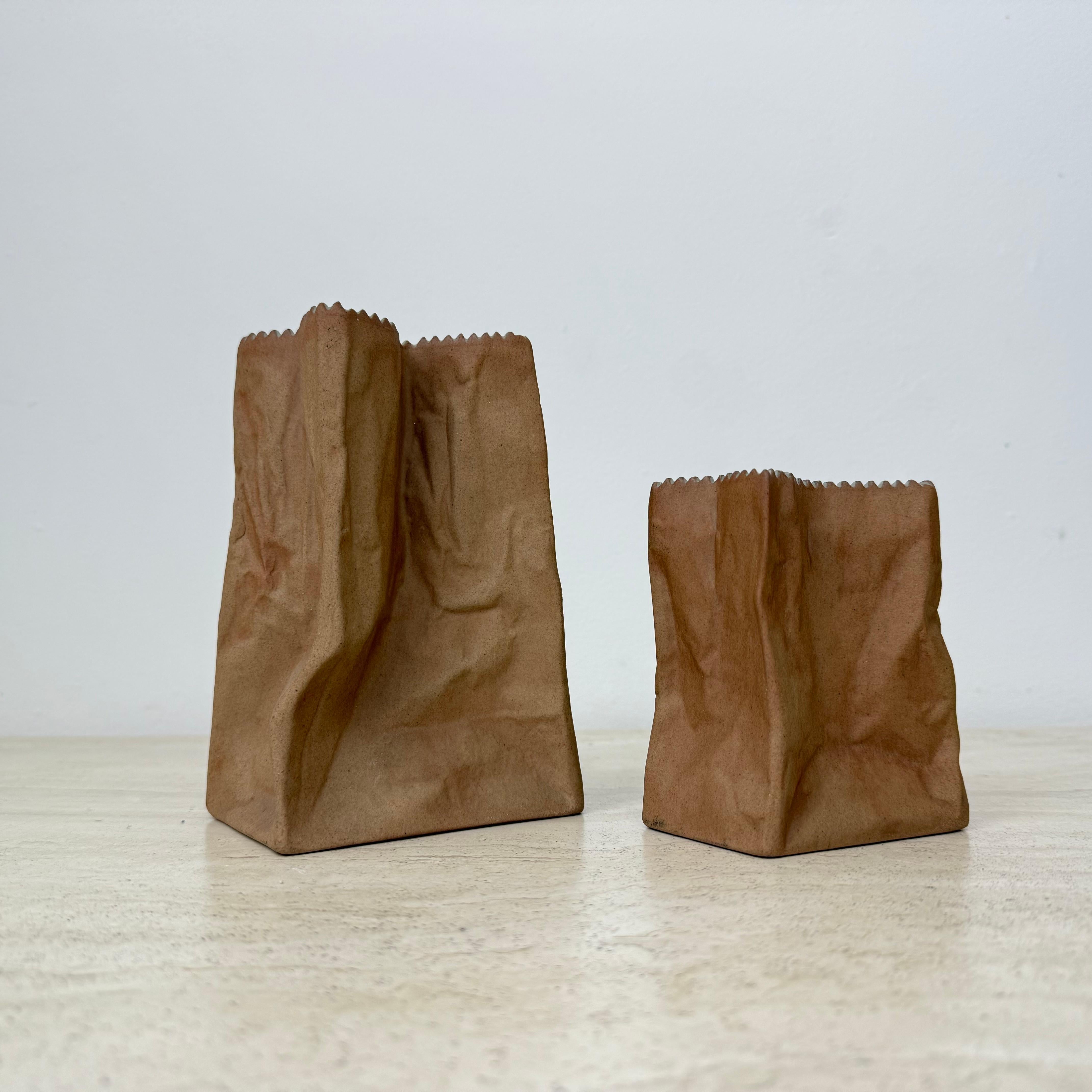 Set di 2 vasi di sacchetti di carta Rosenthal di Tapio Wirkkala , anni '70 in vendita 7