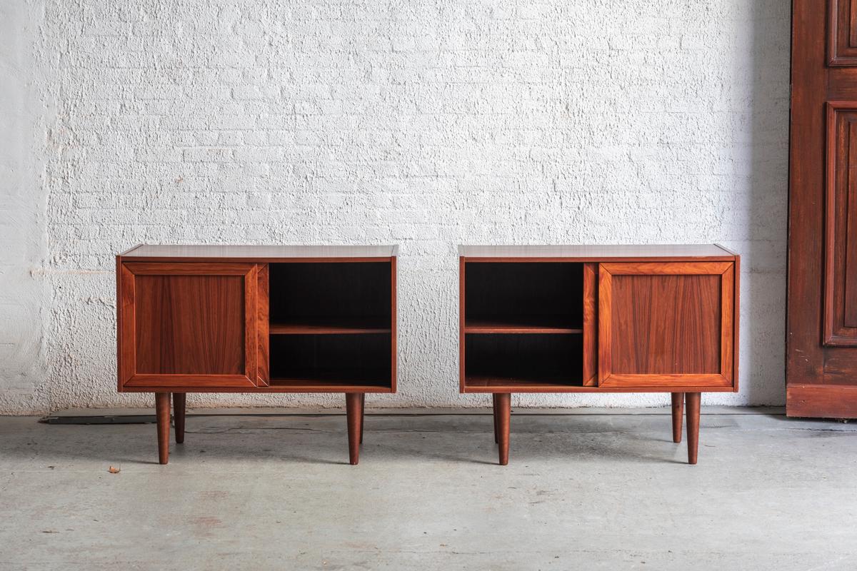Danish Rosewood Cabinets, Set of 2, Denmark