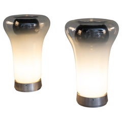 Set of 2 Saffo Lamp, Angelo Mangiarotti
