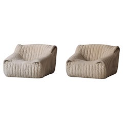 Set di 2 sedie da salotto Sandra di Annie Hieronimus per Cinna (Ligne Roset), anni '70