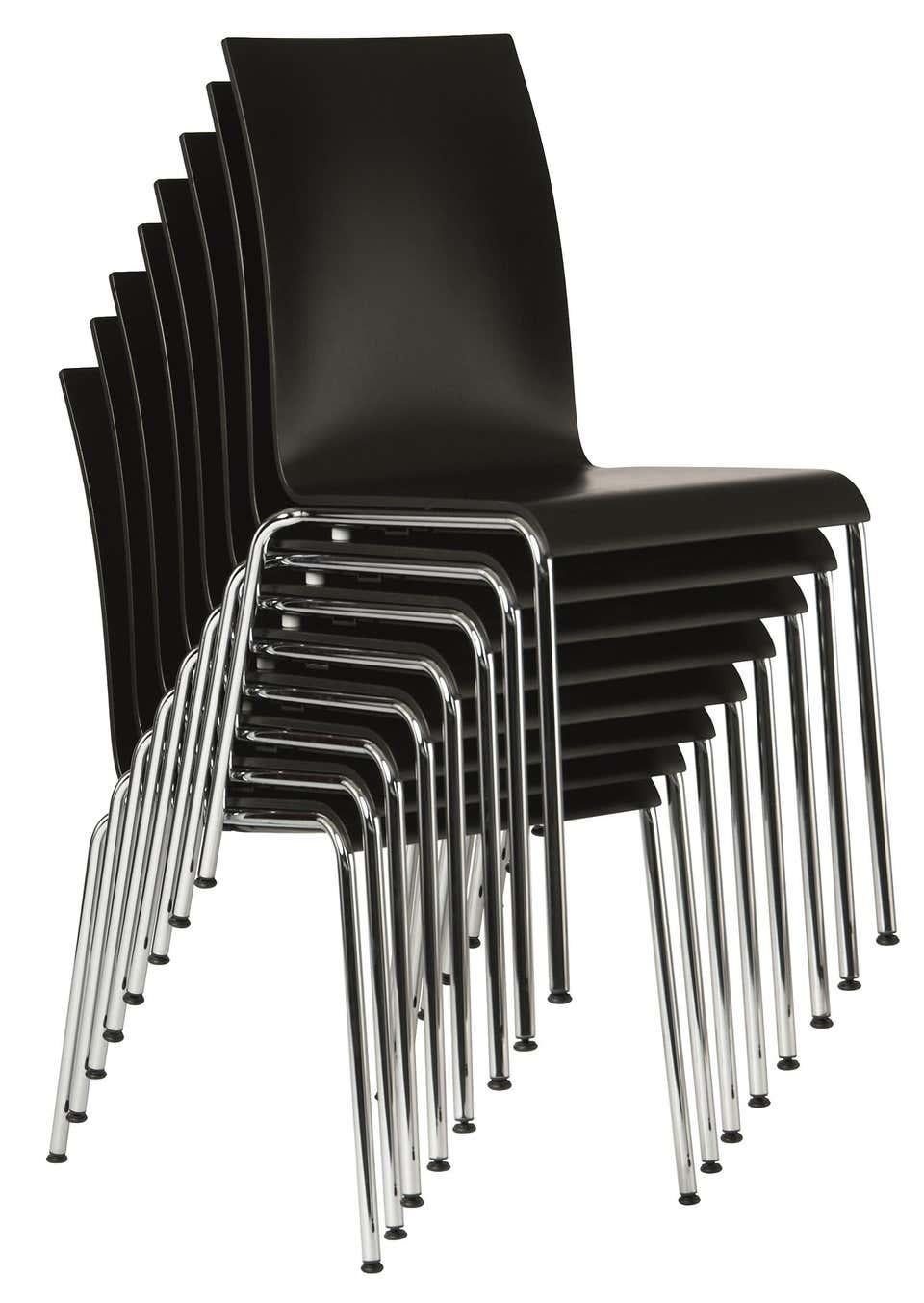 XXIe siècle et contemporain Ensemble de 2 chaises de salle à manger scandinaves modernes Poro S en hêtre, fabriquées en Suisse en vente