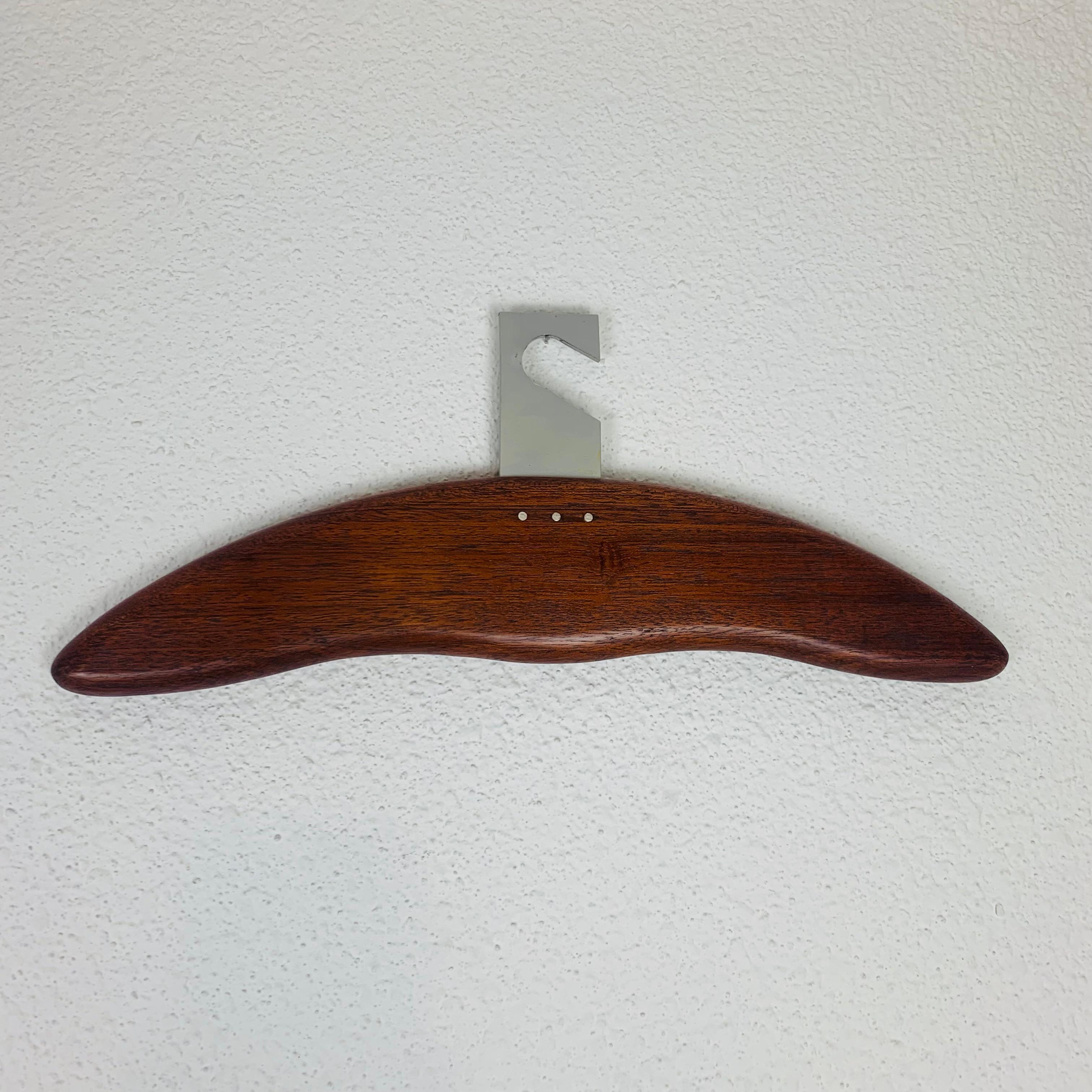Francese Set di 2 appendiabiti scandinavi in legno di teak, anni '60 in vendita