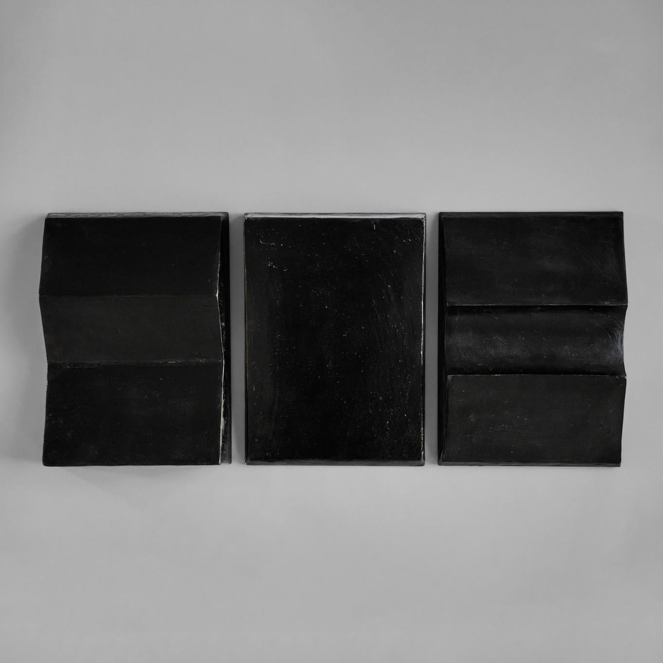 Paper Set of 2 Sculpt Art Triangle, Mini by 101 Copenhagen For Sale