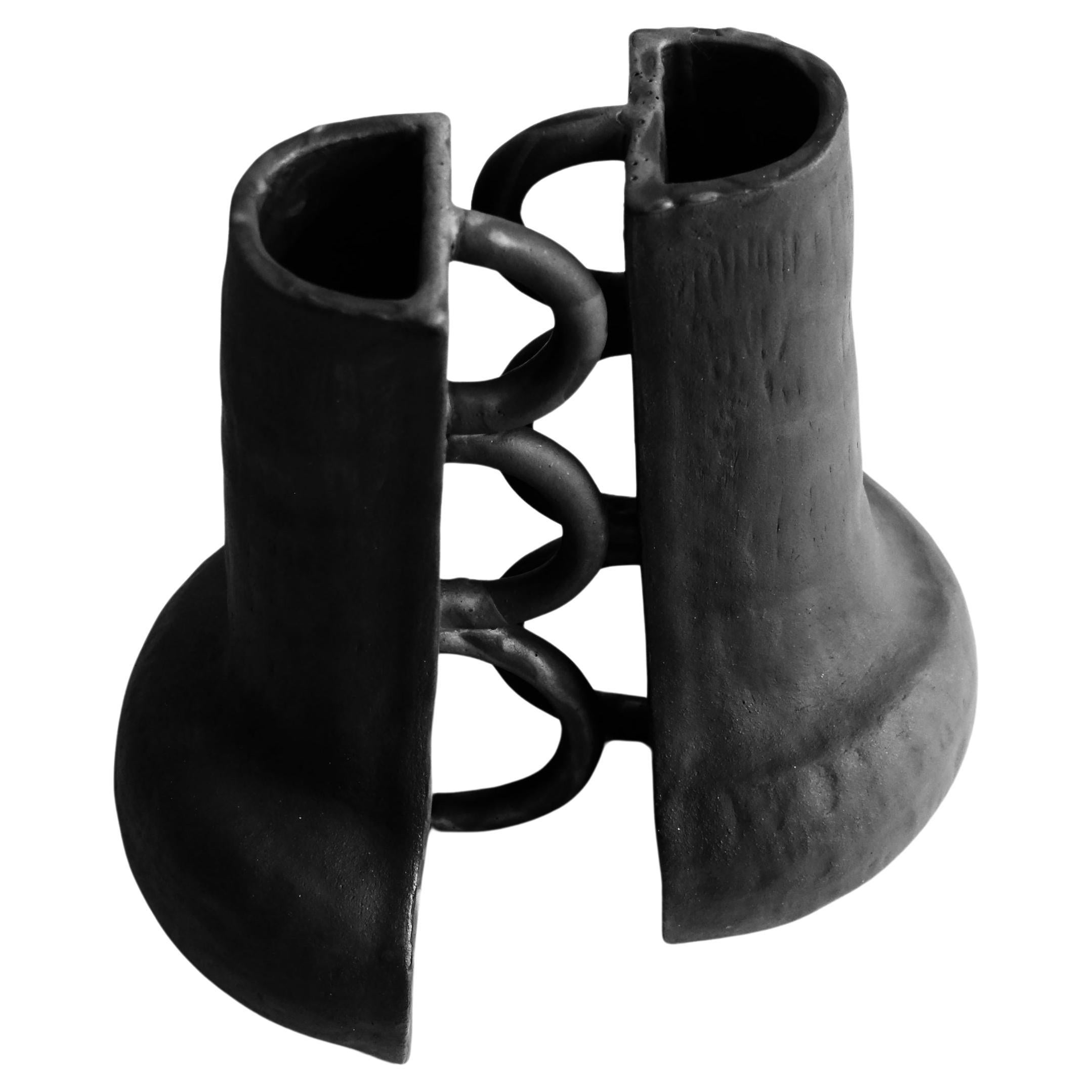 Set di 2 vasi scultorei Fragment 01 di Ia Kutateladze in vendita
