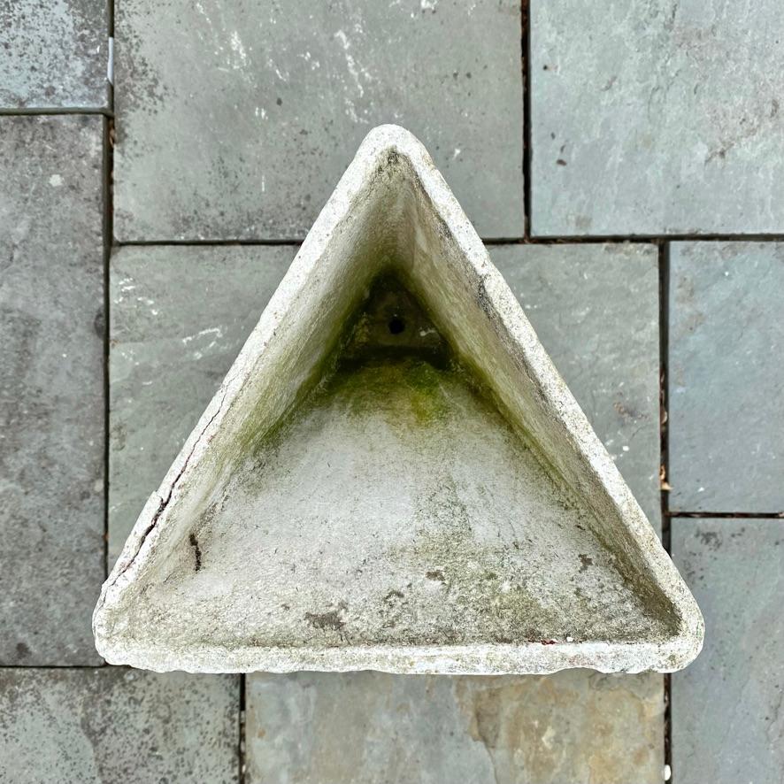 Set of 2 Sculptural Triangular Planters by Willy Guhl, 1960s Switzerland For Sale 9