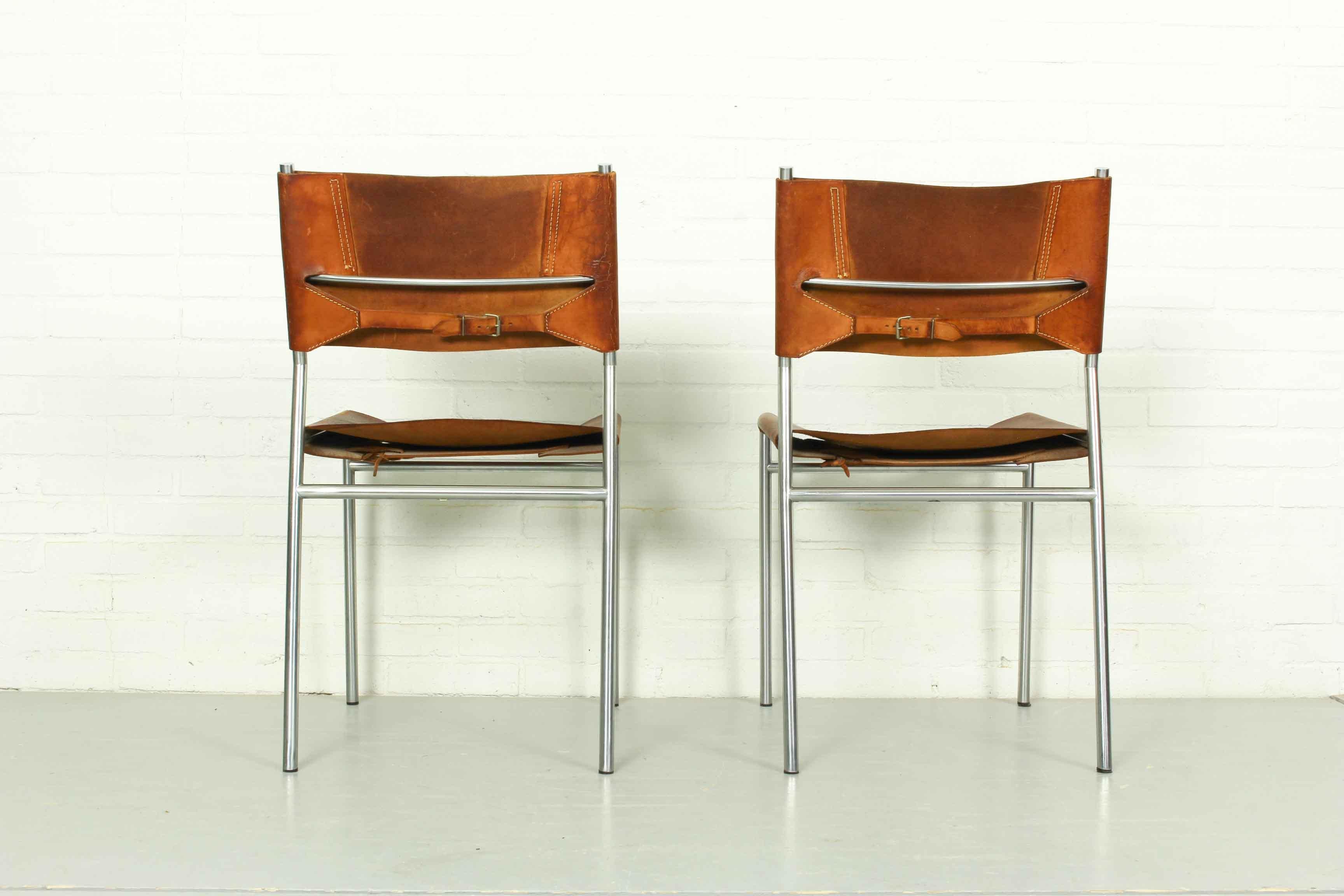 Set of 2 SE06 Dining Chairs by Martin Visser for Spectrum, 1970s 4