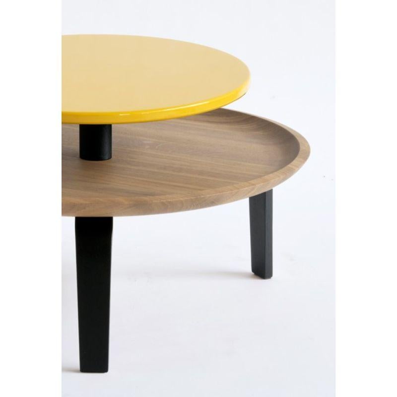Set of 2, Secreto 60 Coffee Tables, Yellow, “Mitzouko” by Colé Italia In New Condition For Sale In Geneve, CH