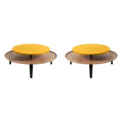 2er-Set, Secreto 60 Couchtische, Gelb, Mitzouko by Colé Italia