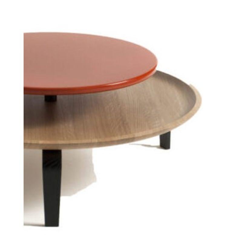 2er-Set, Secreto 85 Couchtische, Orange, Vol de Nuit