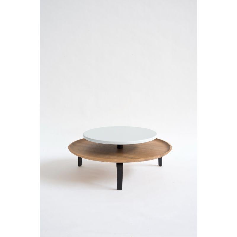 2er-Set, Secreto 85 Couchtische, Weiß, Nuit De Noel von Colé Italia (Moderne) im Angebot