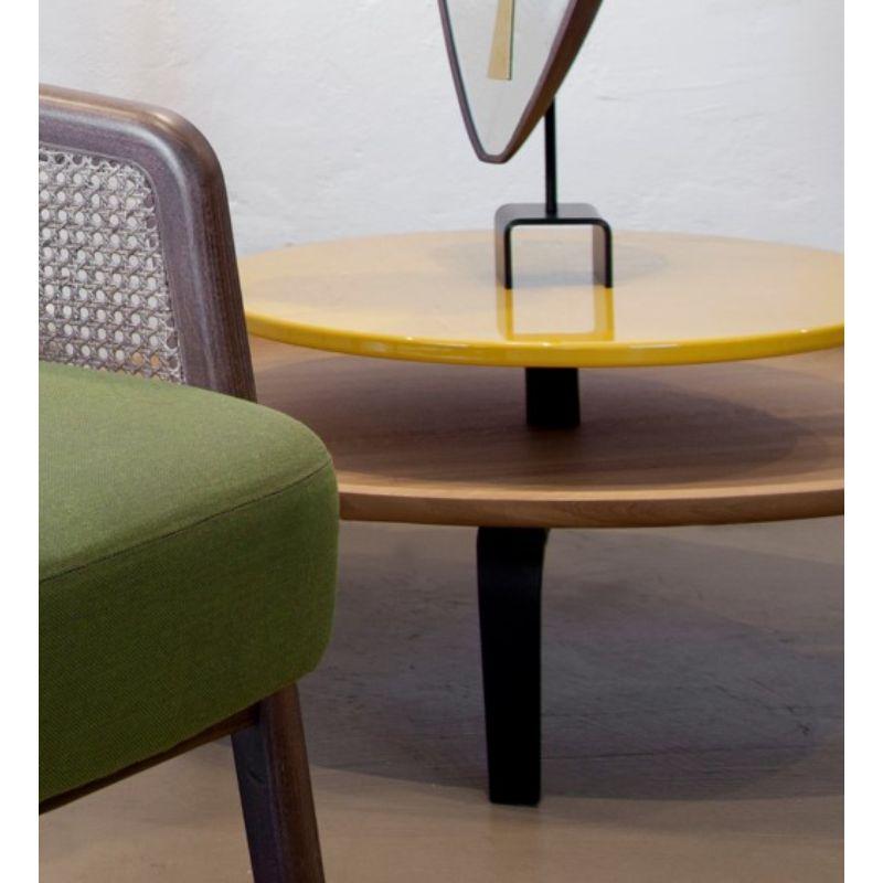 Contemporary Set of 2, Secreto 85 Coffee Tables, Yellow “Mitzouko” by Colé Italia For Sale