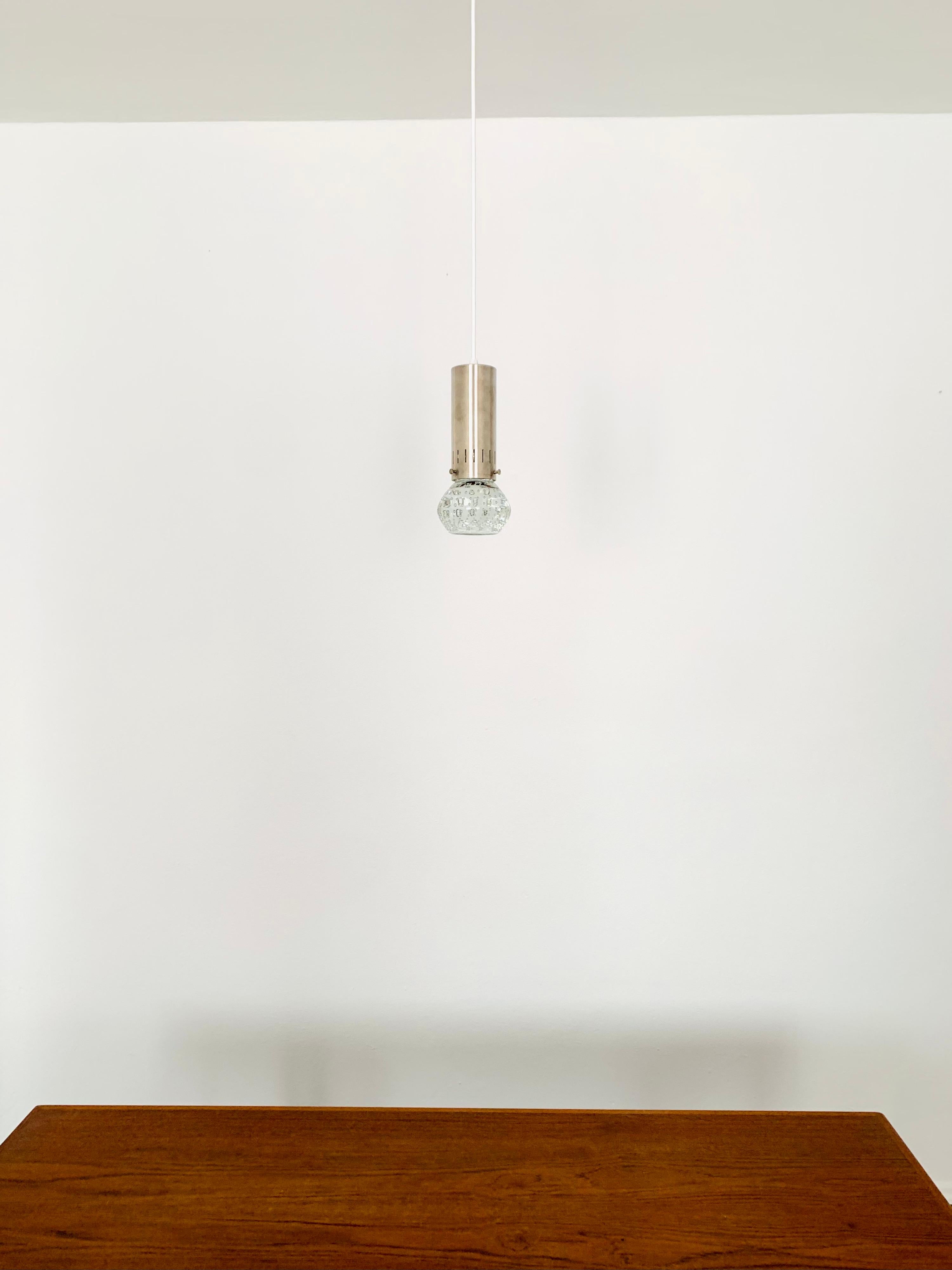 Set of 2 Seguso Glass Pendant Lamps by Gino Sarfatti for Arte In Good Condition For Sale In München, DE