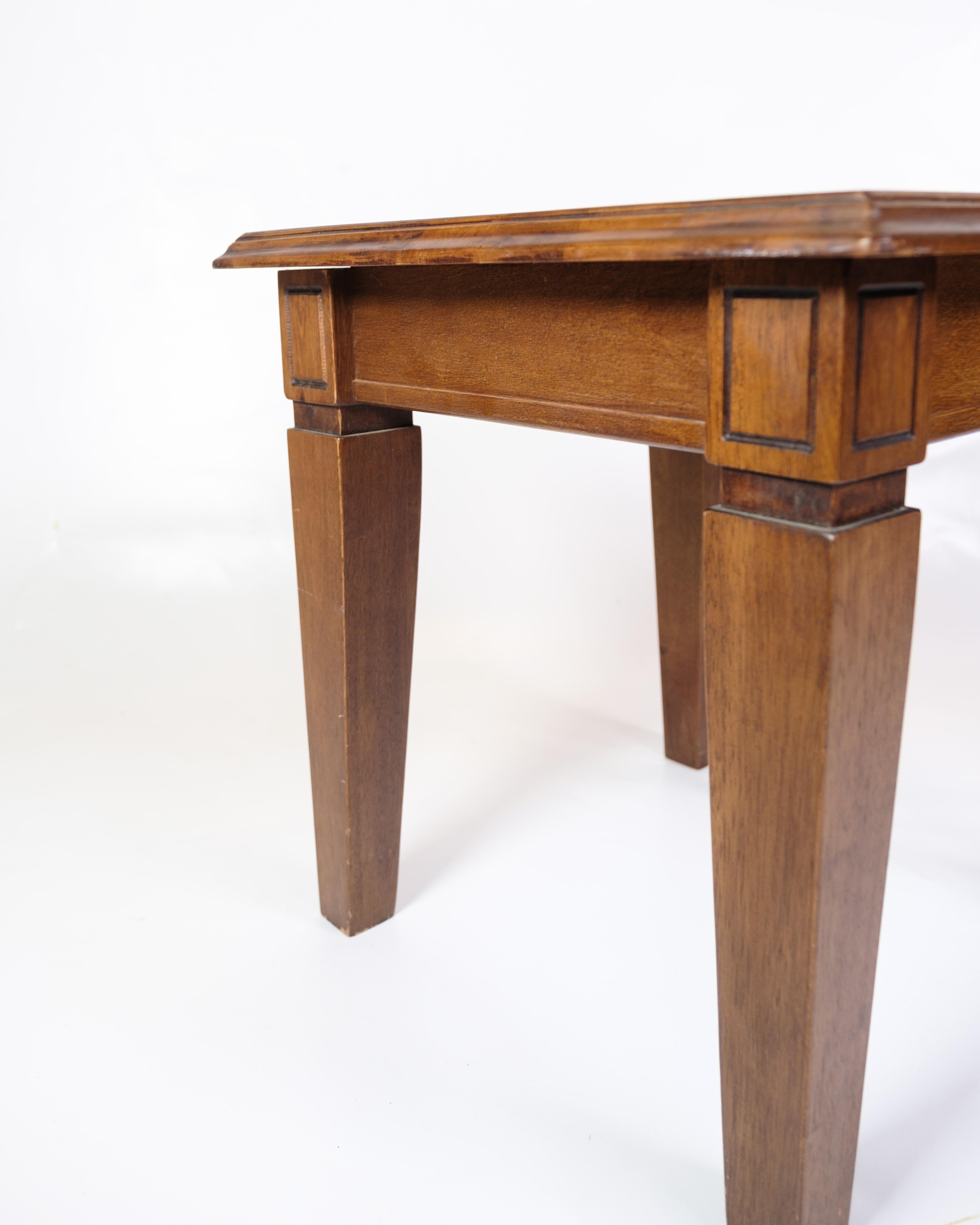 Set Of 2 Side Tables Made In Polished Wood From 1970s For Sale 1