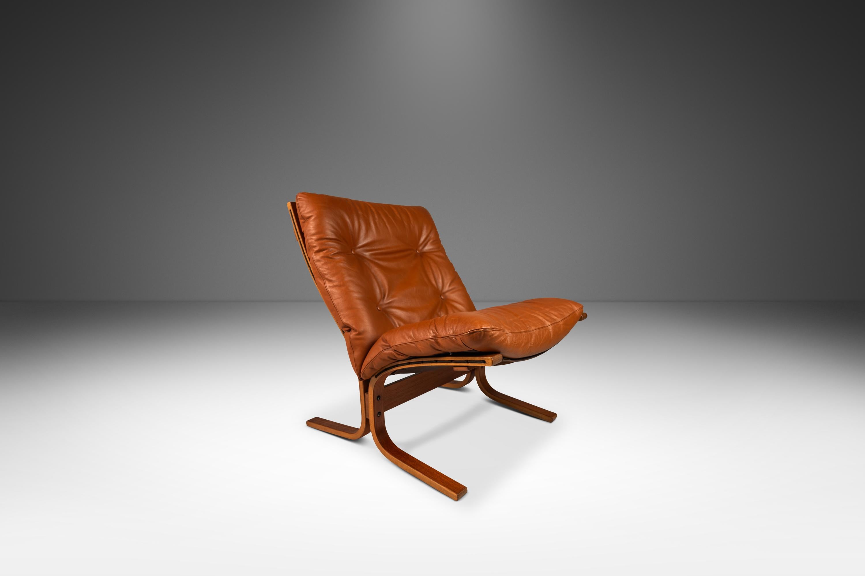 Satz von 2 Stühlen „Siesta“ von Igmar Relling für Westnofa, Norwegen, ca. 1970er Jahre (Skandinavische Moderne)