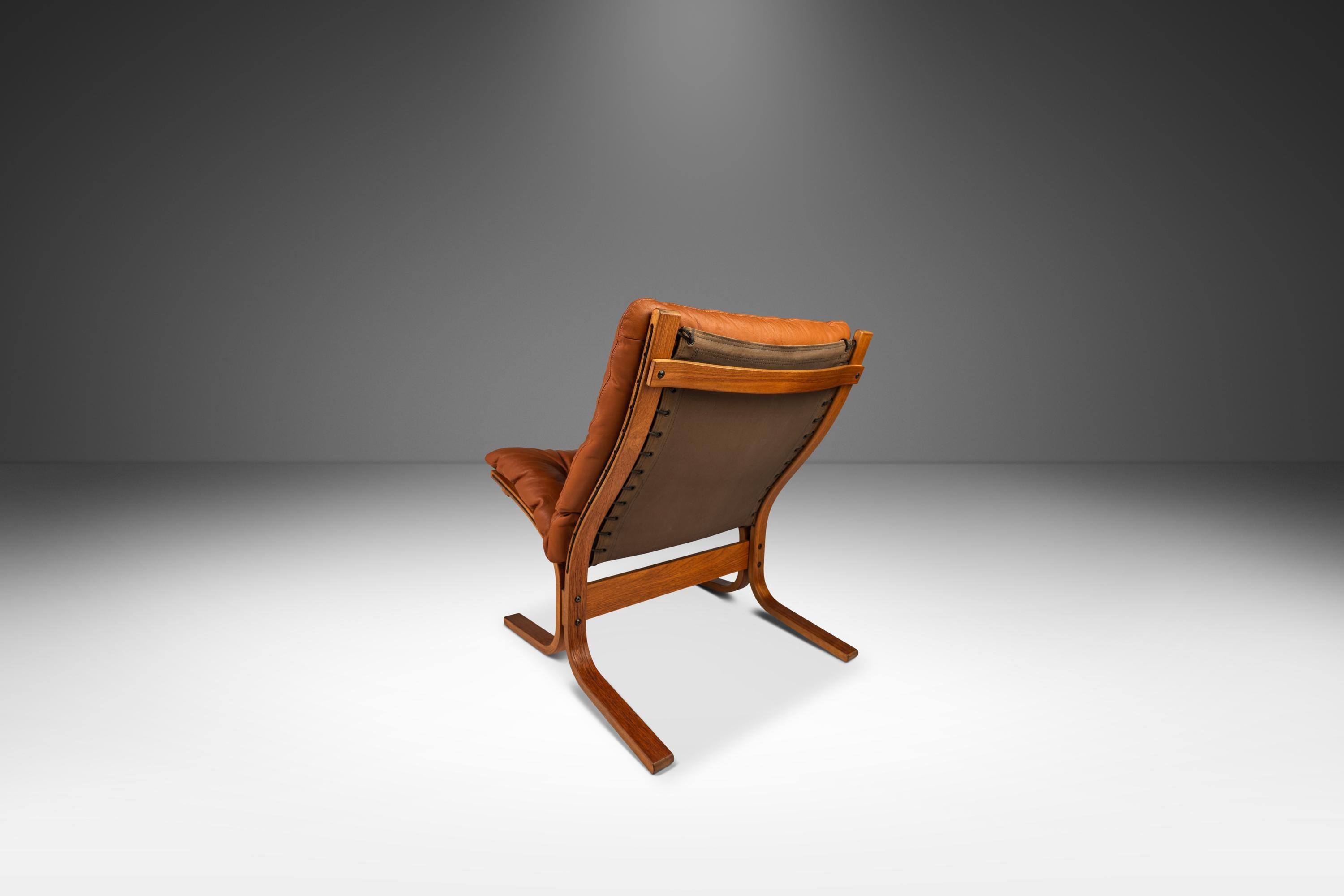 Satz von 2 Stühlen „Siesta“ von Igmar Relling für Westnofa, Norwegen, ca. 1970er Jahre (Ende des 20. Jahrhunderts)