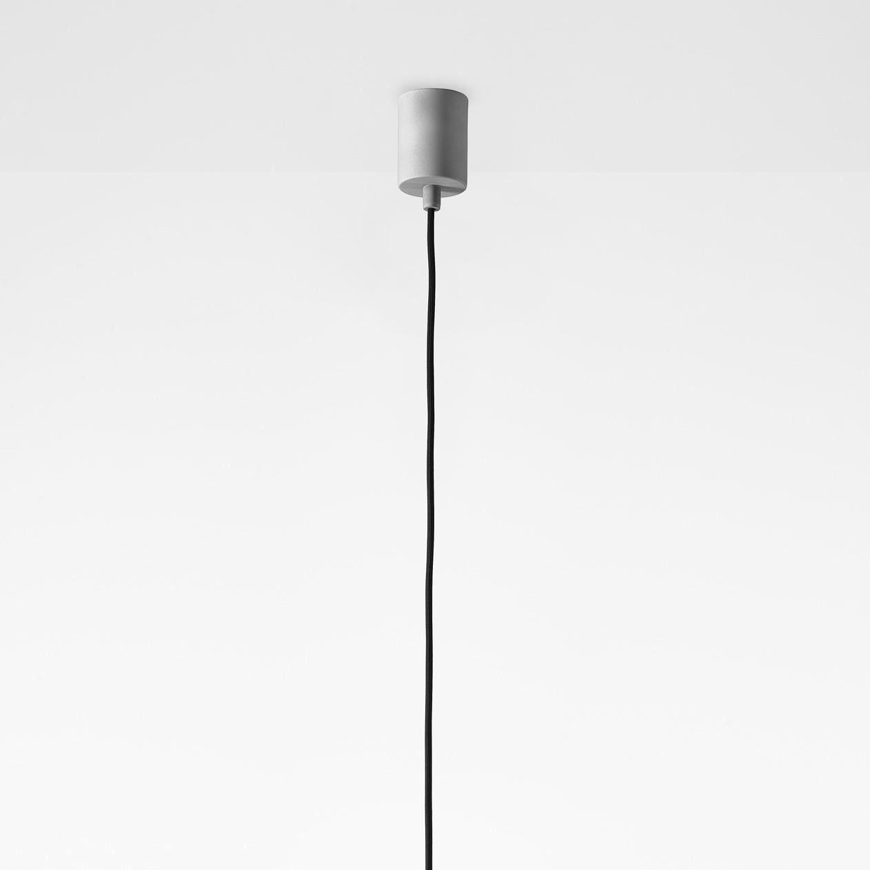 Ceco Set di 2 lampade a sospensione Stratos Mini Ball in argento e trasparente di Dechem Studio A in vendita