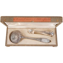Set di 2 zuccheriere d’argento, Francia, opera di Louis Ravinet & C. Denfert, 1891–1912