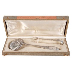 Set di 2 zuccheriere d’argento, Francia, opera di Louis Ravinet & C. Denfert, 1891–1912