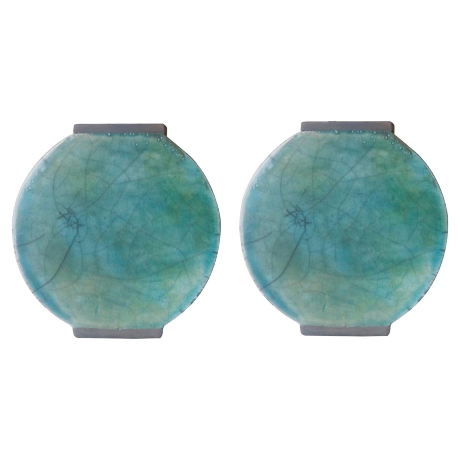 Set of 3 Small Ash Bettoïa Vases by Alexandre Labruyère For Sale at 1stDibs