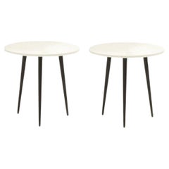 Set of 2 Small Round Soho Side Tables by Coedition Studio