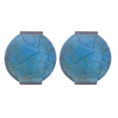 Set of 2 Small Sleeping Beauty Vases by Doa Ceramics