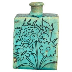 Set di 2 piccoli vasi Qajar turchesi #1 e #2
