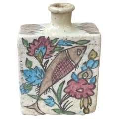 Ensemble de 2 petits vases Qajar blancs n° 1 et 2